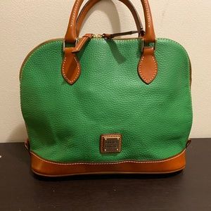 Dooney & Bourke Pebble Leather Satchel